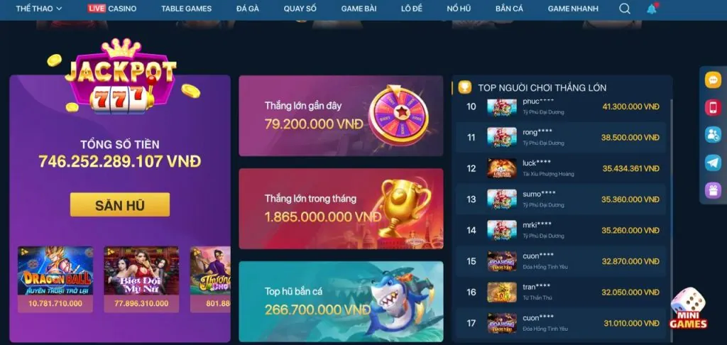 Yêu cầu nạp tiền tối thiểu